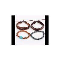 Lederarmband Surferarmband Echt Leder Unisex