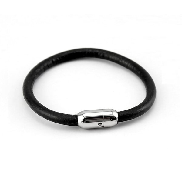 Lederarmband Armband Leder Herrenarmband Edelstahl Verschluss
