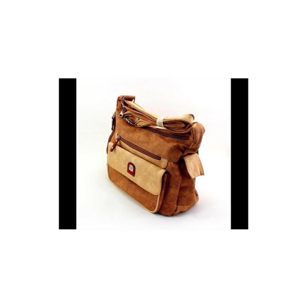 Damen Handtasche Schultertasche Tasche Umhängetasche Braun