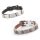 Lederarmband Echt Leder Armband  in Schwarz oder Weiß  Unisex