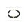 Lederarmband geflochten mit Edelstahl Perlen  21cm