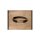 Lederarmband Echt Leder Armband mit Edelstahl Verschluss Unisex Dunkel Braun 20cm