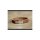 Lederarmband Echt Leder Armband mit Edelstahl Verschluss Unisex Braun 19cm