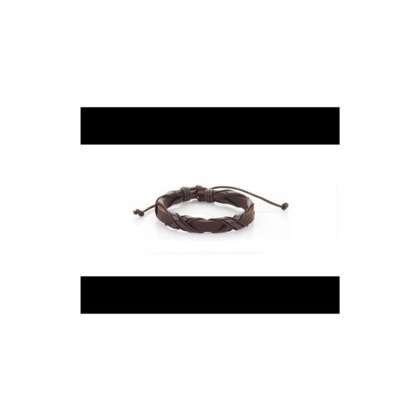Surferarmband Lederarmband Leder Armband Surfer für Damen und Herren M3 Braun 10mm Stark / Bändern